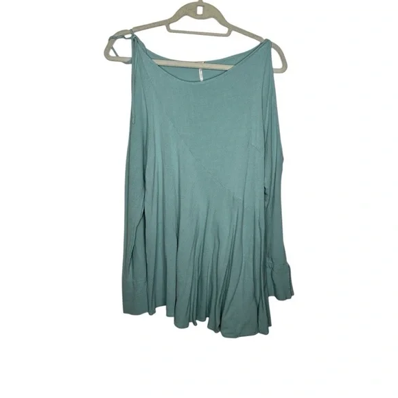 Free People Clear Skies Cold Shoulder Mini Dress XS - Picture 2 of 8